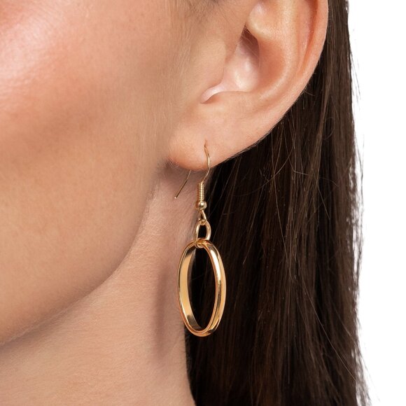 Motley In Motion - Gold Necklace - Picture 3 of 3